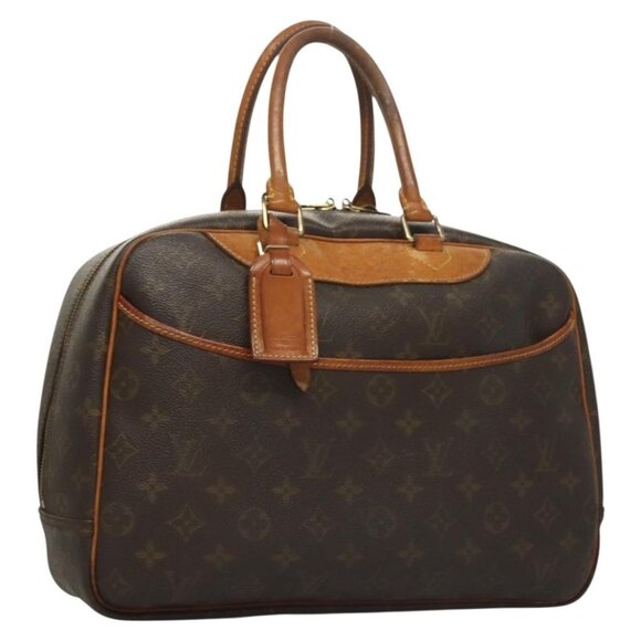 LOUIS VUITTON Monogram Deauville Hand Bag M47270 LV Auth 132178 - Picture 1 of 16